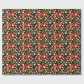 Weihnachtsbohnen Geschenkpapier (Flach)