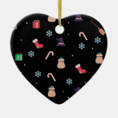 Weihnachtsbona Keramik Ornament (Vorne)