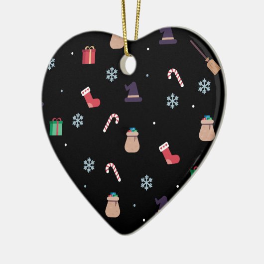 Weihnachtsbona Keramik Ornament (Links)