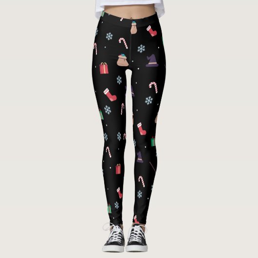 Weihnachtsbona Leggings (Vorderseite)
