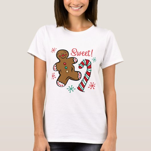 Weihnachtsbonbon T-Shirt (Vorderseite)