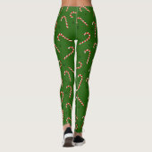 Weihnachtsbonbons Leggings (Rückseite)