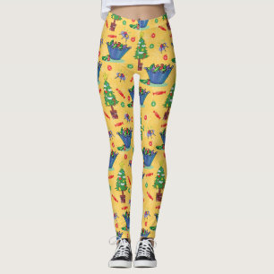 Weihnachtsbonbons Leggings