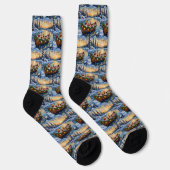 Weihnachtsboot-Feier mit Pomeranian Socken (Rechts)