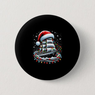 Weihnachtsboot Segelkreuzfahrtboot umgeben B Button