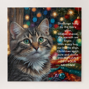 Weihnachtsbotschaft Freude Puzzle