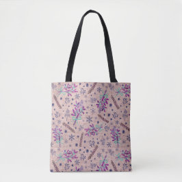Weihnachtsbouquet - Dusty Rose Tasche