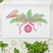 Weihnachtsbouquet Geschirrtuch (Gefaltet)