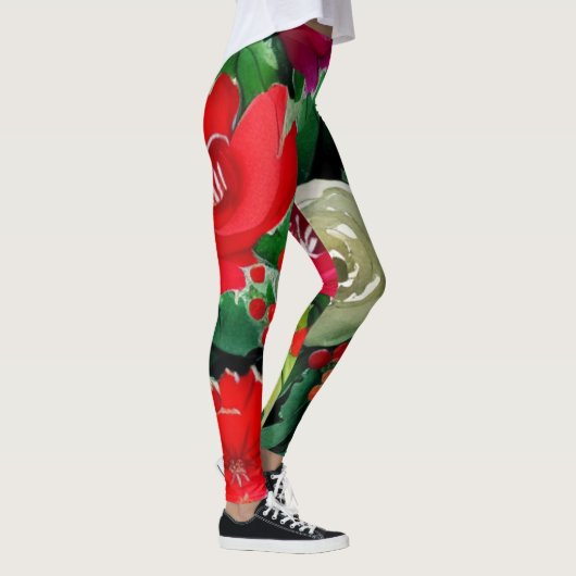 WeihnachtsBouquet Leggings (Rechts)