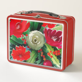 WeihnachtsBouquet Metall Brotdose