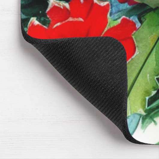 WeihnachtsBouquet Mousepad (Ecke)
