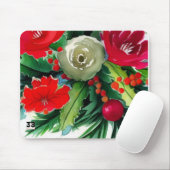 WeihnachtsBouquet Mousepad (Mit Mouse)