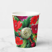 WeihnachtsBouquet Pappbecher (Links)