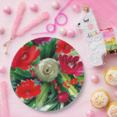 WeihnachtsBouquet Pappteller (Party)