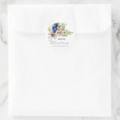 Weihnachtsbouquet Stickers (Tasche)