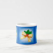 Weihnachtsbow Espressotasse (Vorderseite)