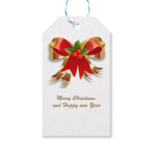 Weihnachtsbow-Geschenk-Tag