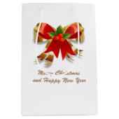 Weihnachtsbow-Geschenktasche Mittlere Geschenktüte (Vorderseite)