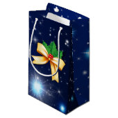 Weihnachtsbow Kleine Geschenktüte (Vorderseite Schrägansicht)