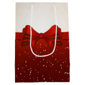 Weihnachtsbow Mittlere Geschenktüte (Rückseite)
