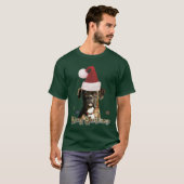 Weihnachtsboxer-HundeT - Shirt (Vorne ganz)