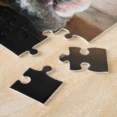 Weihnachtsboxhund Puzzle (Seite)
