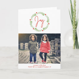 Weihnachtsbrand-Foto Feiertagskarte