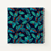 Weihnachtsbrand-Muster-82397 Notizblock (Rückseite)