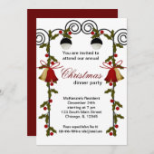 Weihnachtsbraten Einladung (Vorne/Hinten)