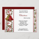 Weihnachtsbraten Einladung (Vorne/Hinten)