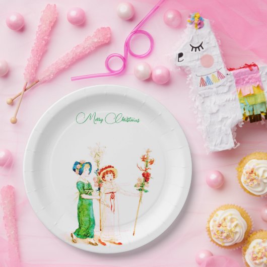 Weihnachtsbrauch Pappteller (Party)
