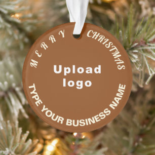Weihnachtsbräune Acrylschmuck Ornament