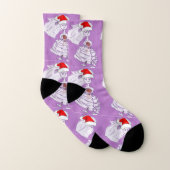 Weihnachtsbräune Socken (Paar)