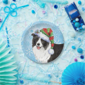 Weihnachtsbräuner Pappteller (Party)