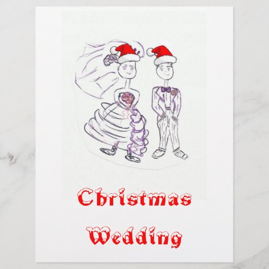 WeihnachtsBraut und -garten Flyer (Vorne)