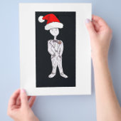 Weihnachtsbräutigam Flyer (Hand)