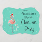 Weihnachtsbrenner "Du bist eingeladen" Einladung (Vorne/Hinten)