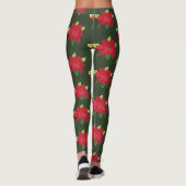 Weihnachtsbrennung Leggings (Rückseite)