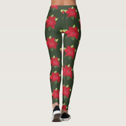 Weihnachtsbrennung Leggings (Rückseite)