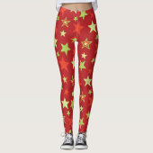 Weihnachtsbrennung Leggings (Vorderseite)