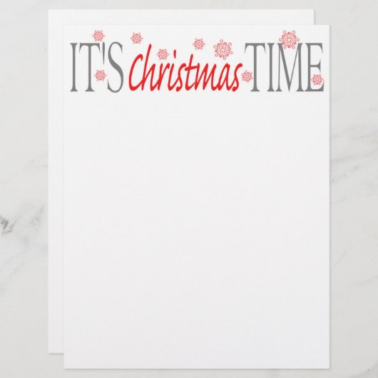 Weihnachtsbrief (Vorne/Hinten)