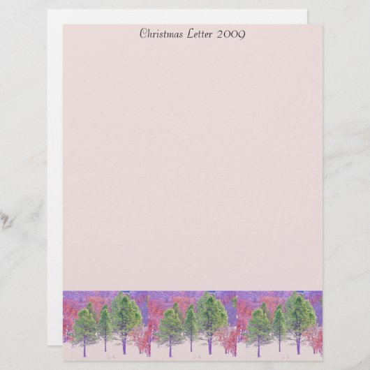 Weihnachtsbrief 2009 Briefkopf (Vorne/Hinten)