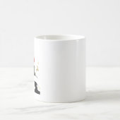 Weihnachtsbrief A Initial – Festliches Urlaubsdesi Kaffeetasse (Mittel)