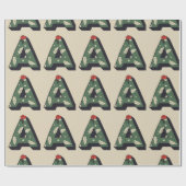 Weihnachtsbrief A Weihnachten Geschenkpapier (Flach)