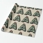 Weihnachtsbrief A Weihnachten Geschenkpapier (Ungerollt)