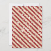 Weihnachtsbrief an den Weihnachtsmann Personalisie Einladung (Rückseite)