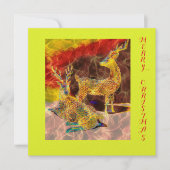 Weihnachtsbrief Feiertagskarte (Vorderseite)