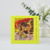 Weihnachtsbrief Feiertagskarte (Stehend Vorderseite)