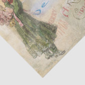 Weihnachtsbrief für Weihnachten Seidenpapier (Detail)