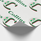 Weihnachtsbrief Geschenkpapier (Ecke)